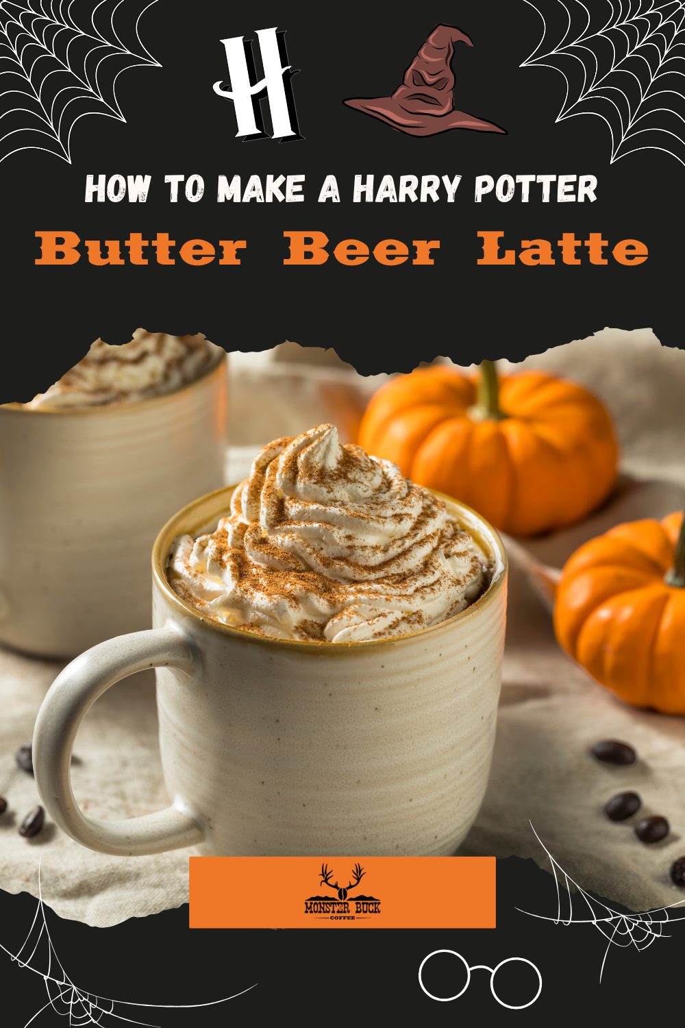 Summon the Magic with a Spooky Harry Potter Butter Beer Latte Recipe