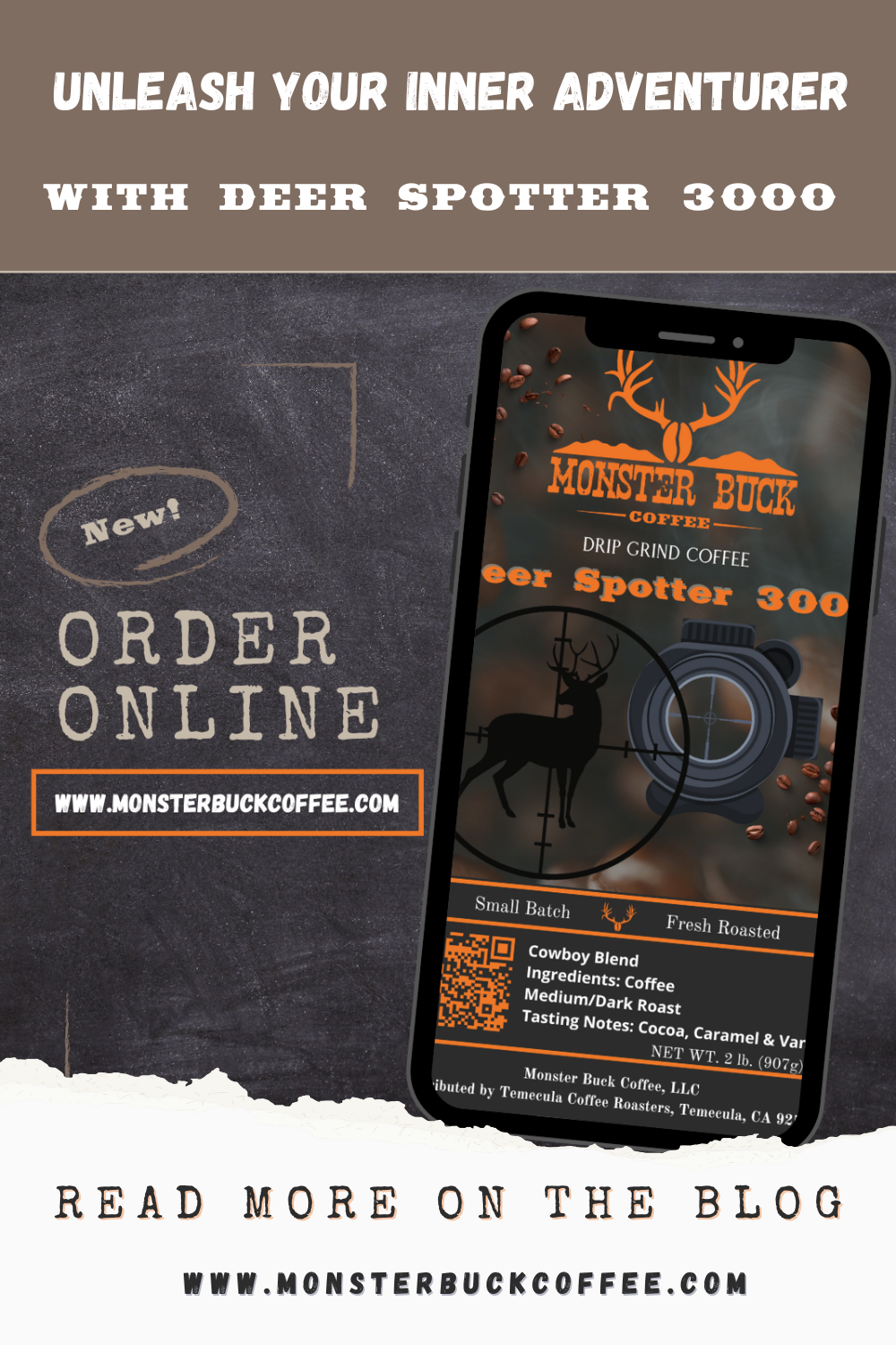 Unleash your Inner Adventurer with Deer Spotter 3000.