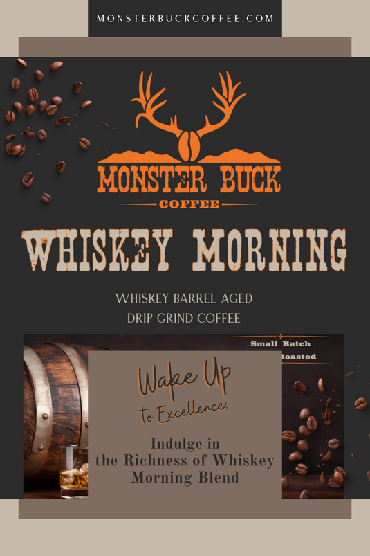 Whiskey Morning fresh roasted coffee, small batched and shipped directly to your door.
