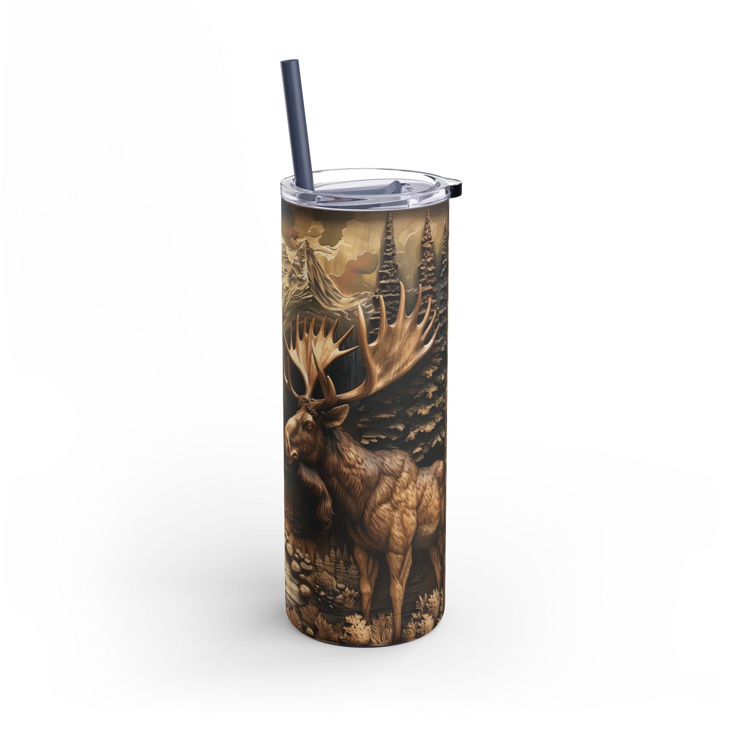 Woodland Moose 20 Tumbler