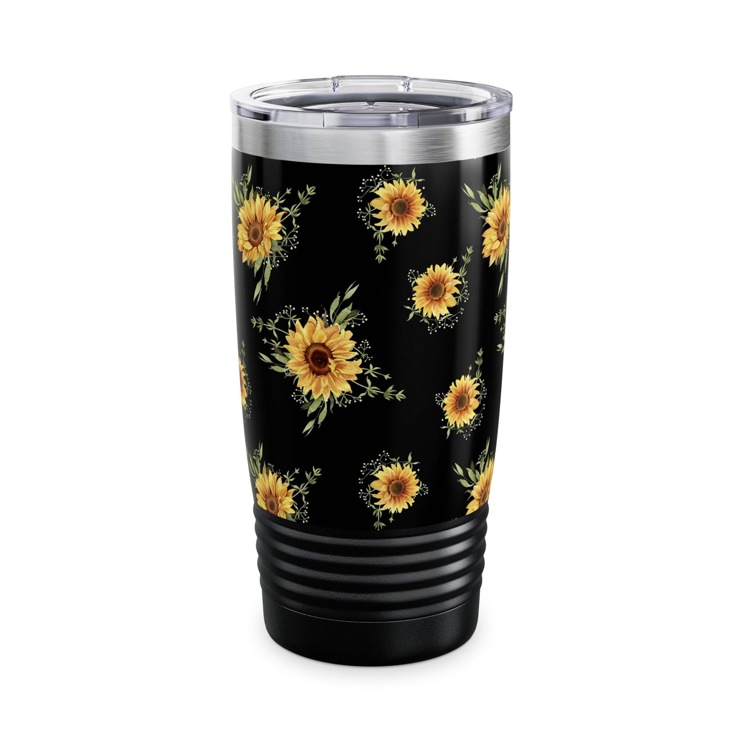 Sunflower Ringneck Tumbler - 20oz Insulated Travel Mug