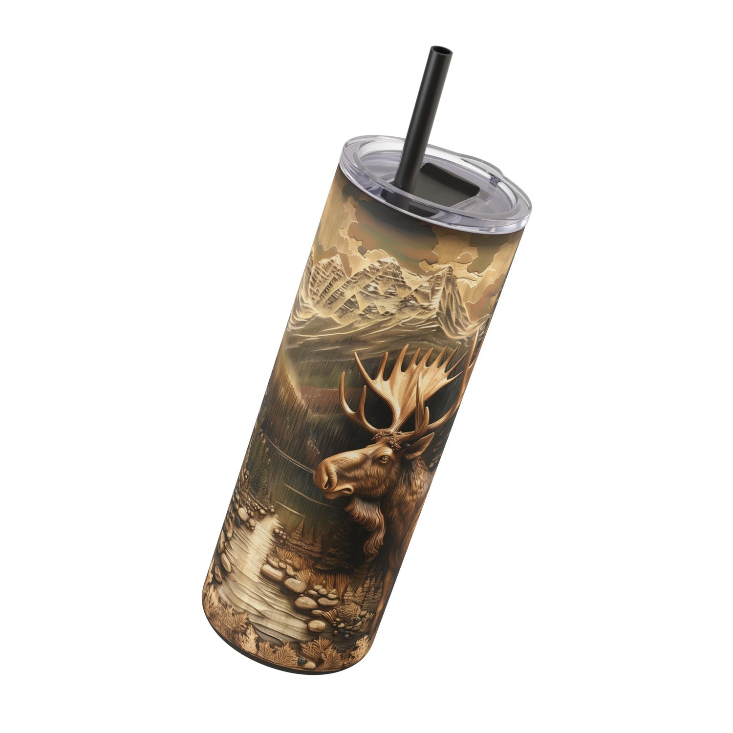 Woodland Moose 20 Tumbler