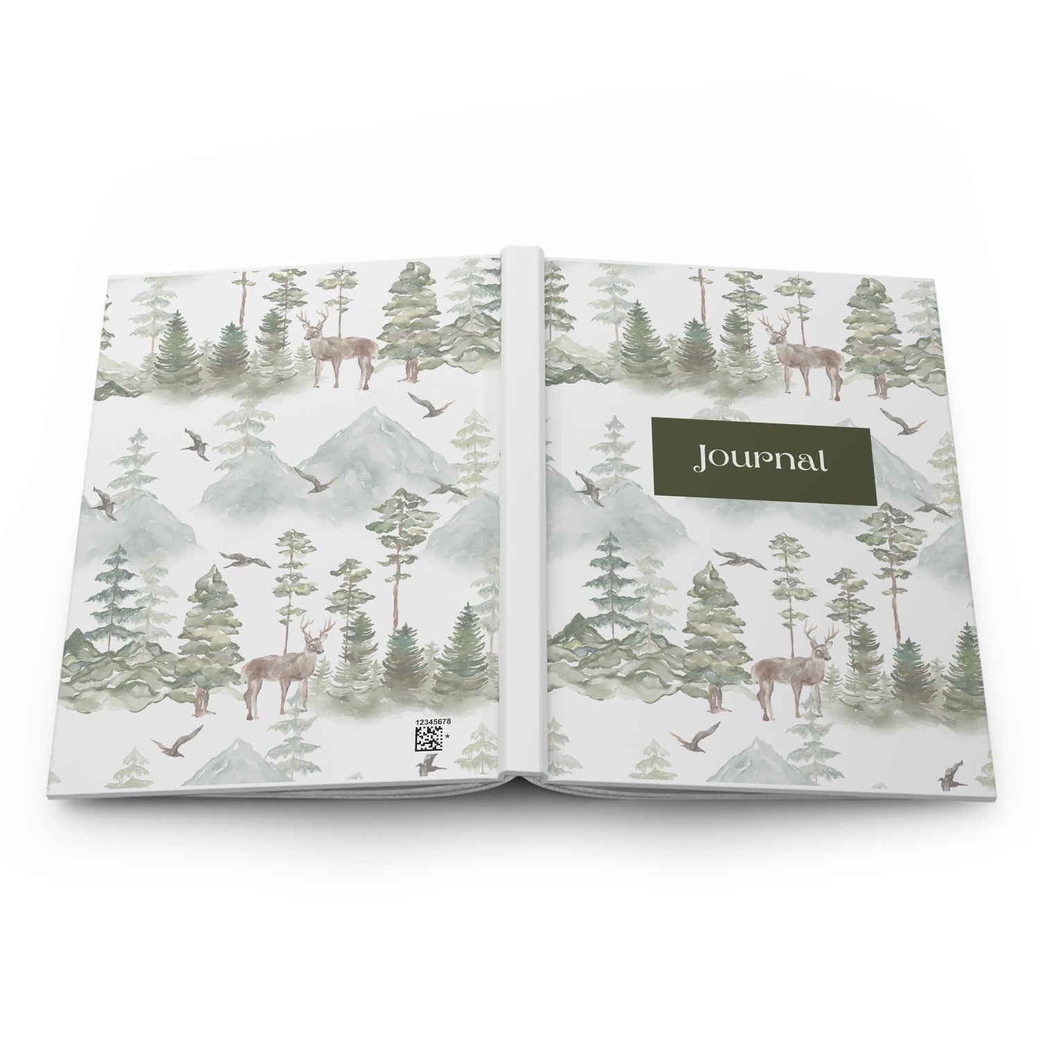 Hardcover Deer Journal in a Matte