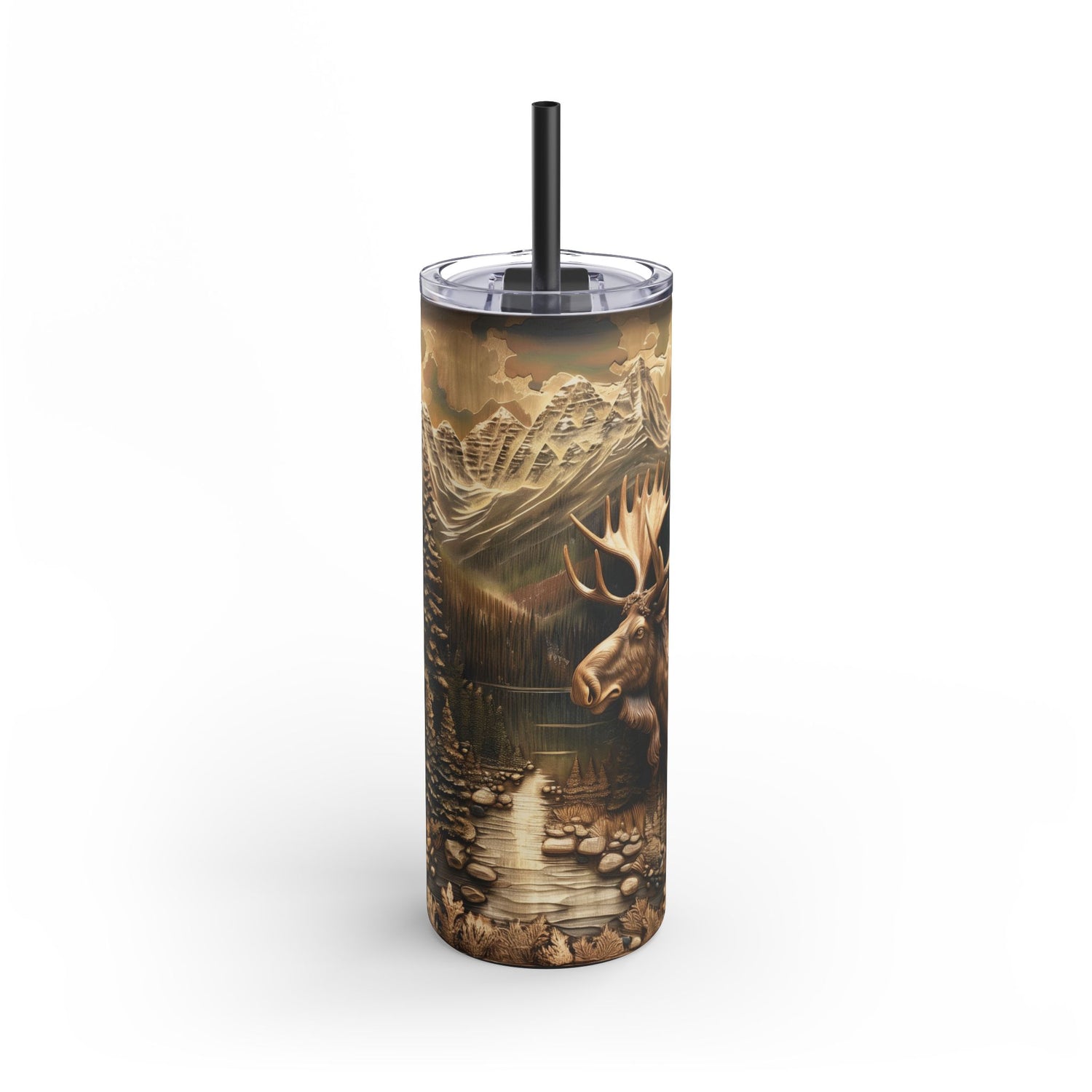 Woodland Moose 20 Tumbler