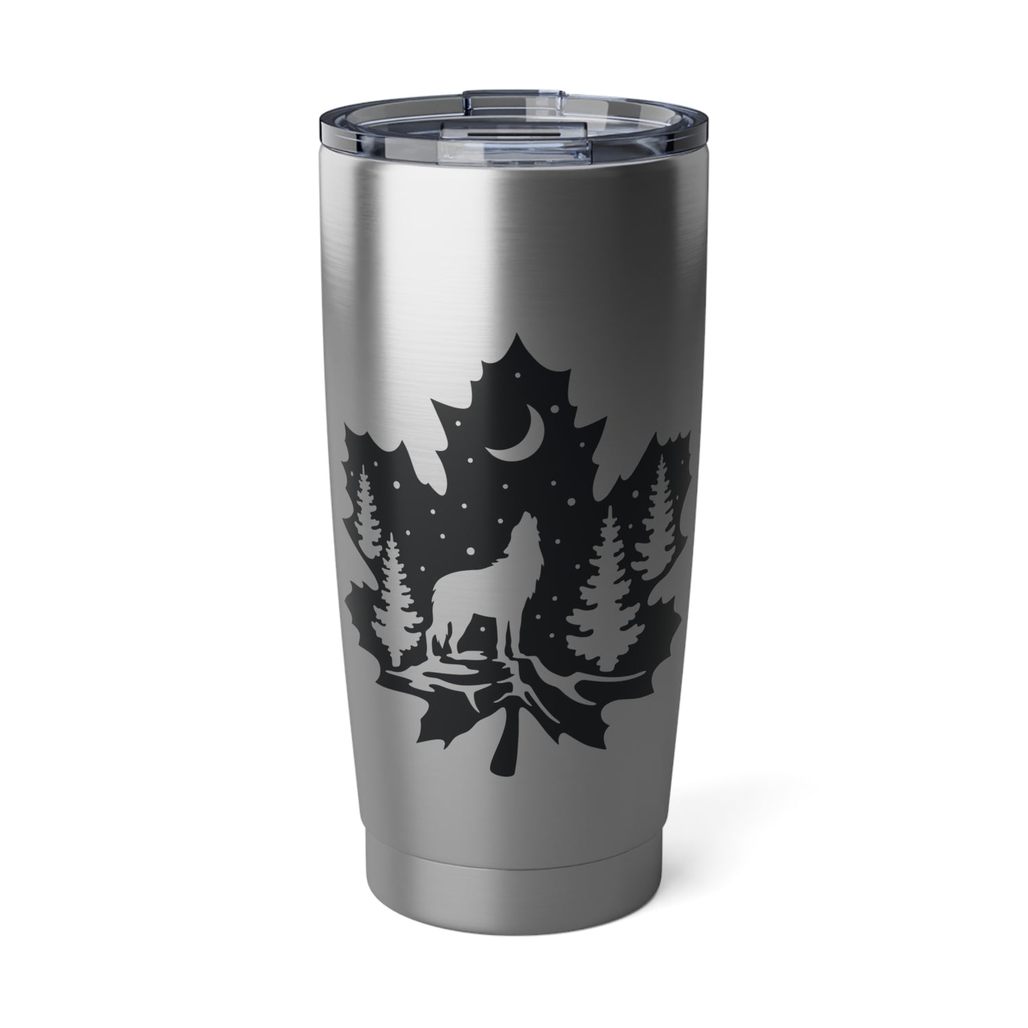 Maple Leaf and Wolf 20oz Tumbler