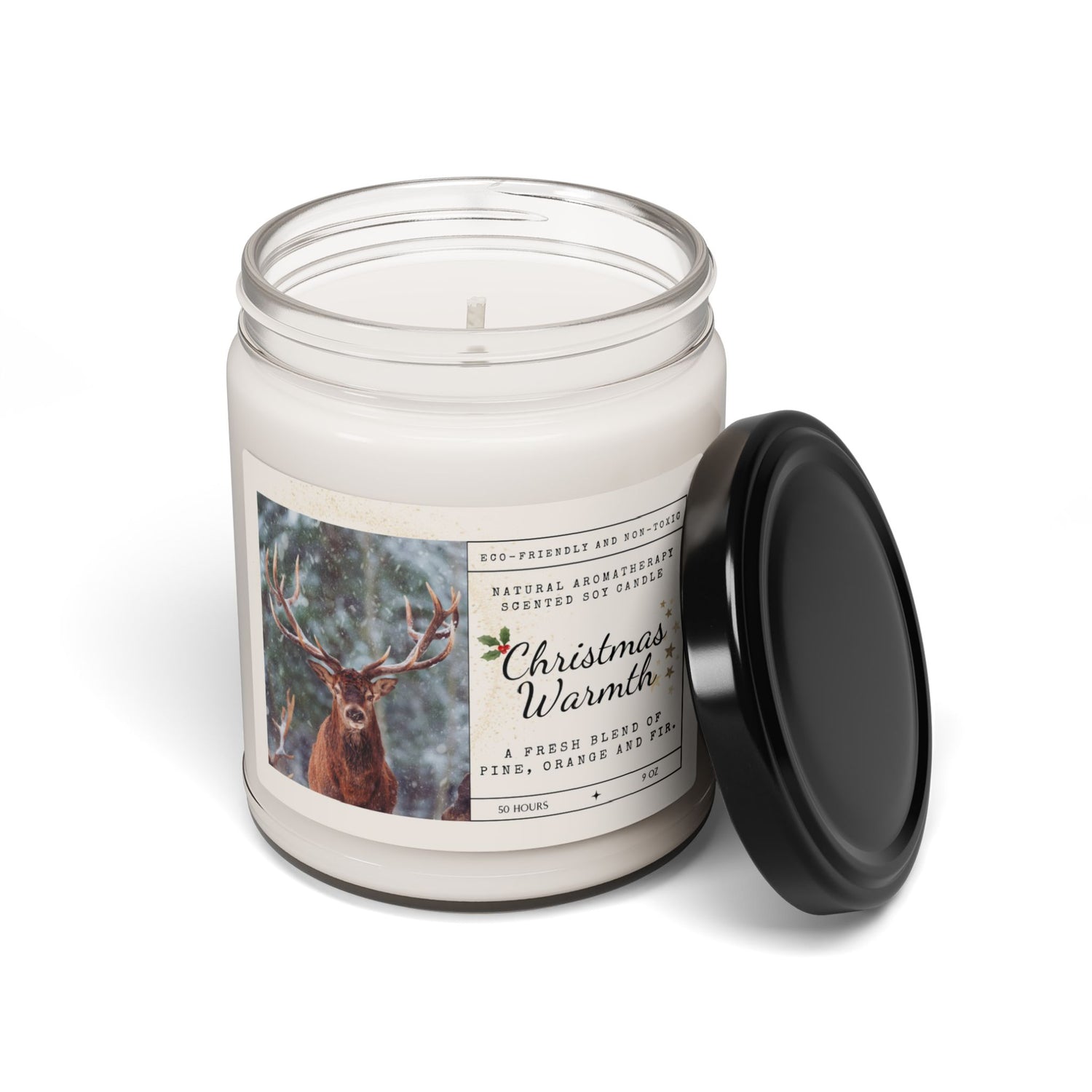 Scented Soy Candle Christmas Warmth Scented Candle