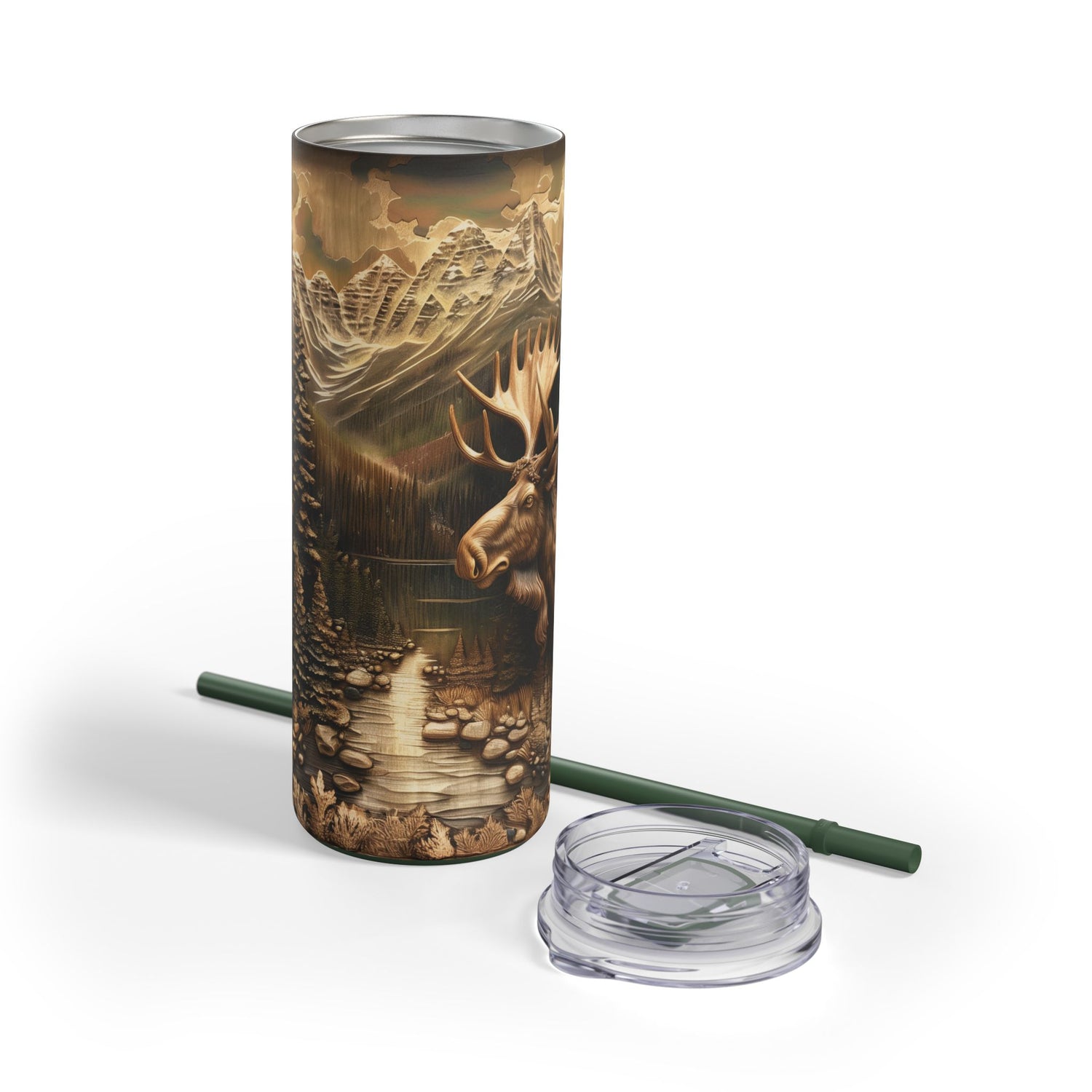 Woodland Moose 20 Tumbler