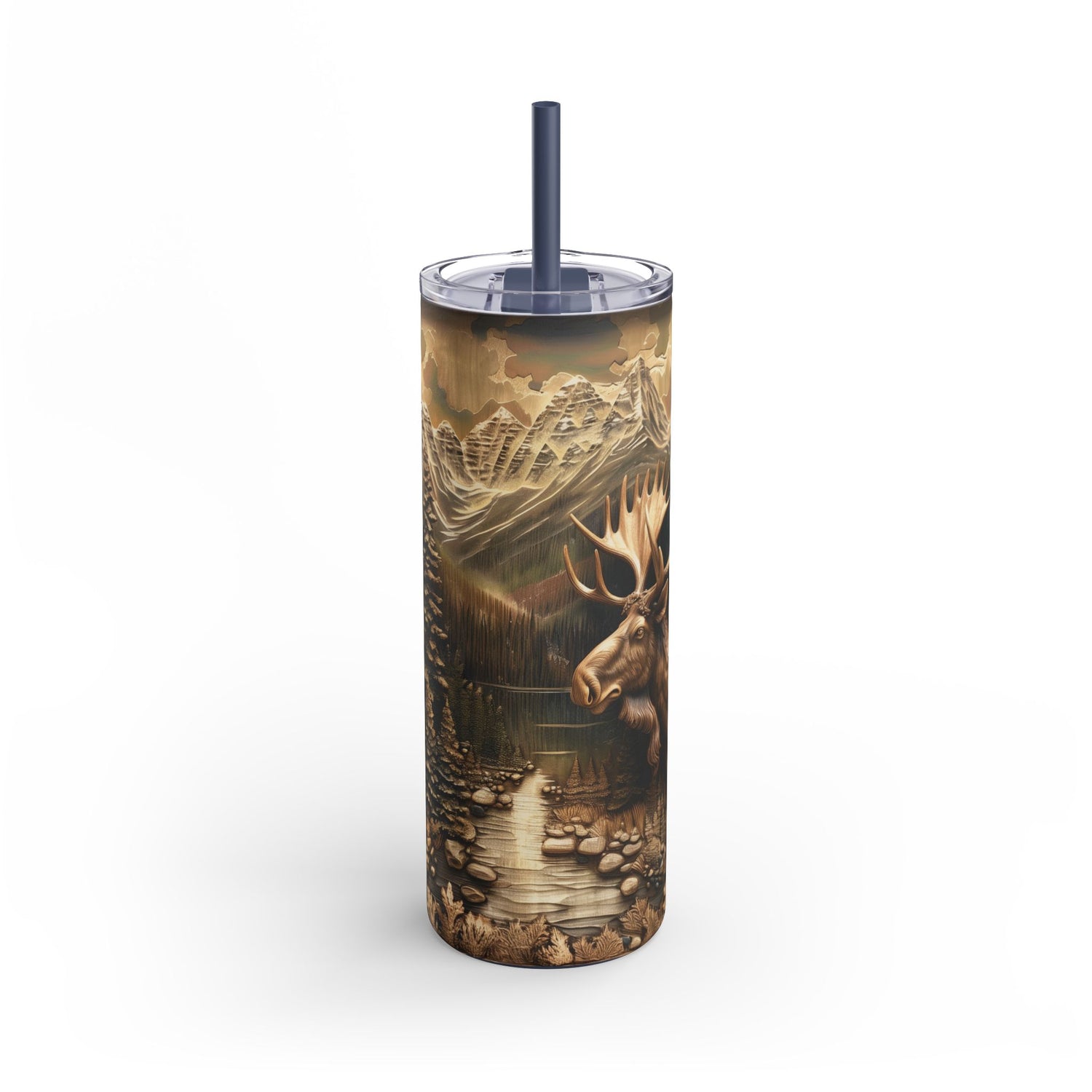 Woodland Moose 20 Tumbler