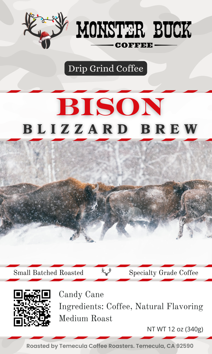 Bison Blizzard Brew Drip Grind Coffee