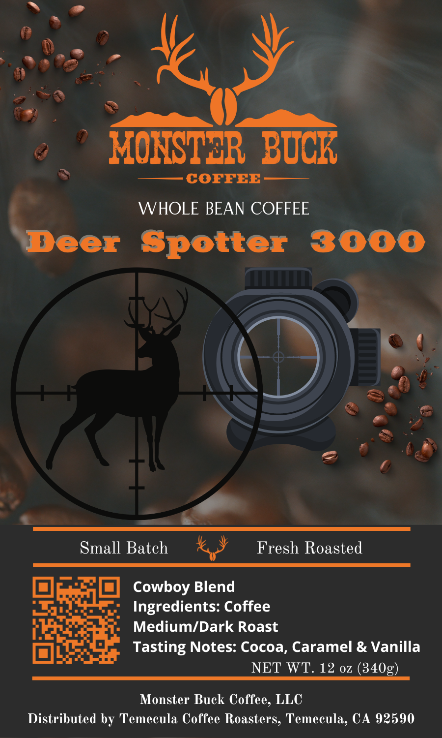 Deer Spotter 3000 coffee that support wildlife conservation.